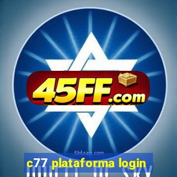 c77 plataforma login